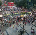 Nízká účast a provokace, Václavské náměstí čelilo třem demonstracím