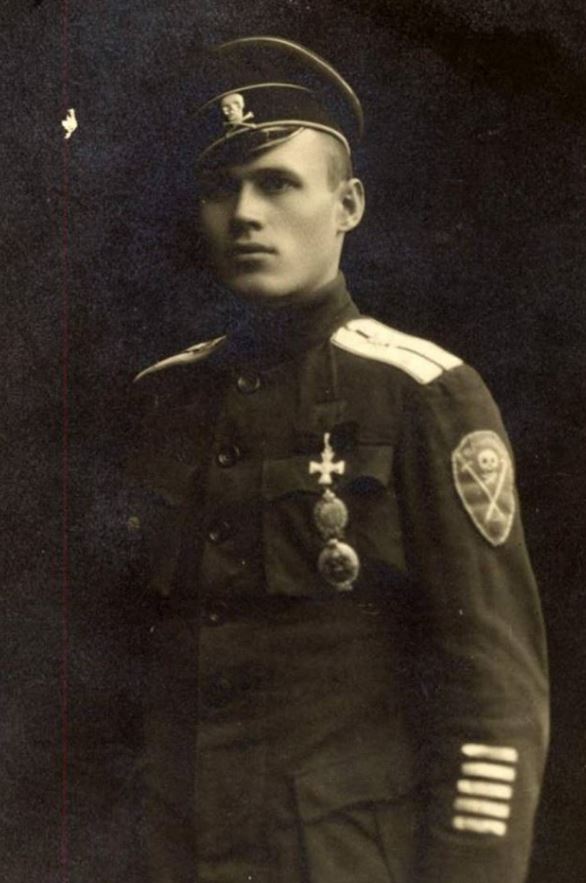 Československý legionář v Rusku za 2. sv. války