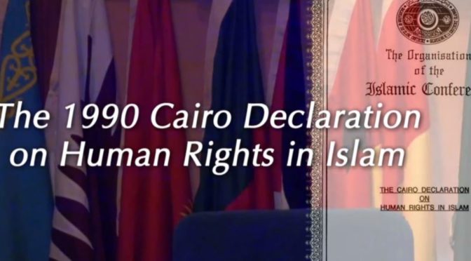 Organizace islámské spolupráce. Co je zač “Káhirská deklarace lidských práv”?