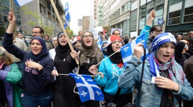 V Québecké knihovně poučovali muslimové Kanaďany, jak se mají přizpůsobovat islámu
