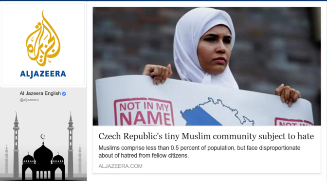 YouTube: Češi nenávidí muslimy? Pod článkem na Al-Jazeera naleznete opak