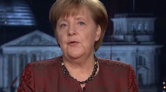 Merkelová v projevu naznačila touhu po vzniku evropského superstátu